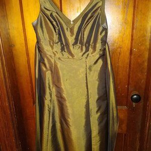 Davids Bridal Copper Brown Bridesmaid/Formal Dress